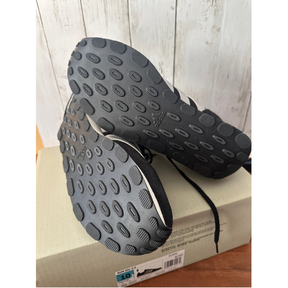 Adidas Run 60s 3.0 Sneakers Black Silver Size 8 and 10 - Picture 6 of 9